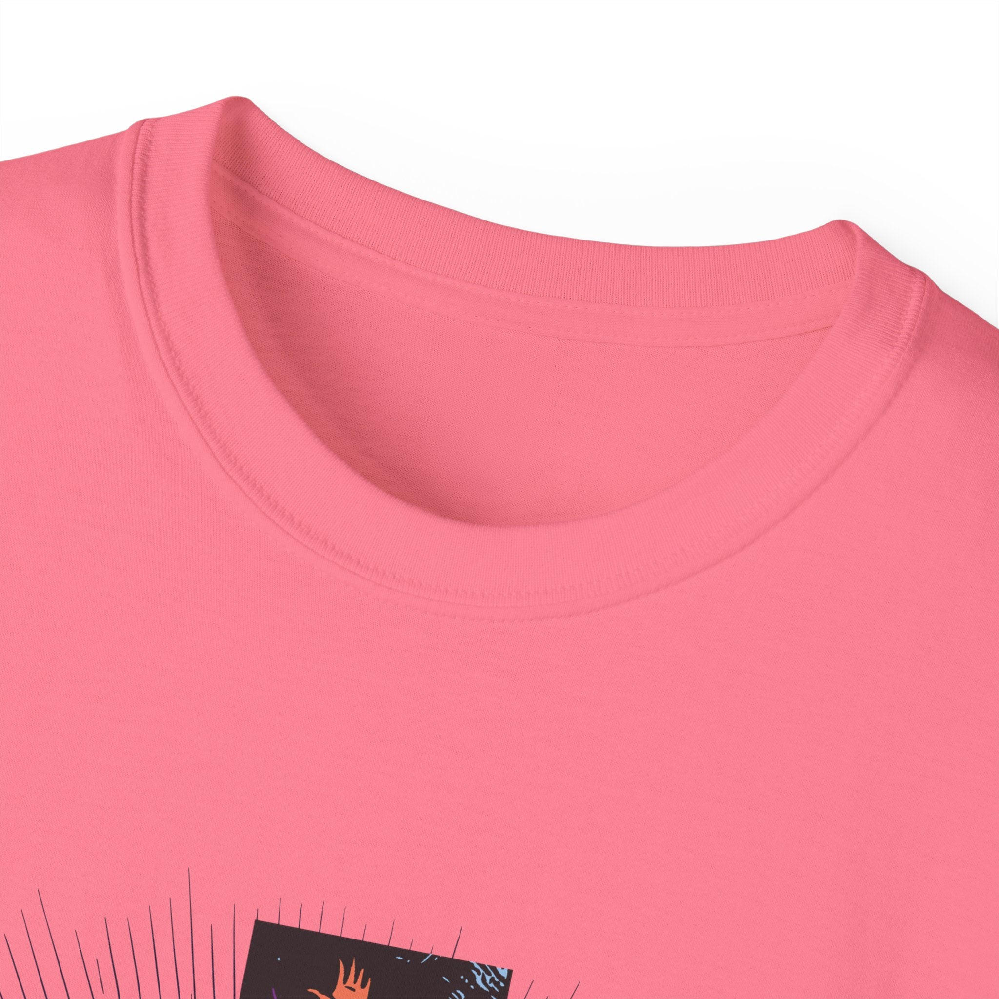 Space Warrior - Unisex Cotton Tee (Front) - Damned Threads